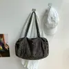 Bolsas de Otoño e Invierno para Mujer Coreanas de Nicho Gran Capacidad Estampado de Leopardo Bolso de Hombro de Moda Tendencia Retro Sensación de Alta Gama Bolso de Axila
