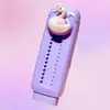 Estatueta de Macaron Galvanizada Borracha Retrátil Push-Pull Borracha Deslizante Retrátil Recarregável Papelaria Criativa Pequeno Presente