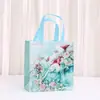 Bolsa de Embalagem para Presente Estampada Exquisite Saco Tote de TNT Estampado de Natal Bolsa de Compras Impermeável Atacado