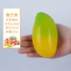Modelo de fruta de plástico de simulación manzana piña pera melón Hami naranja fruta y verdura falsa accesorios para fotografía alimentos y juego materiales didácticos