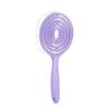 Peine hueco de caramelo transfronterizo forma de piruleta peine forma de copete alto del cráneo peine color macarrón peine para mujer