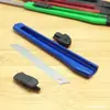 Estilete pequeno aço inoxidável faca de papel de parede abridor de faca de entrega expressa faca portátil colorida estilete de estudante cortador de papel