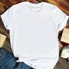 Nueva Camiseta de Manga Corta para Mujer Murciélago Ropa Abstracta Camiseta Tshir