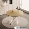 Mesa Dobrável Apartamento Pequeno Mesa de Jantar Doméstica Quarto de Aluguel Mesa de Jantar Redonda Simples Varanda Mesa de Barraca Portátil
