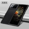 Adequado para Capa de Celular Xiaomi Mix Fold 3, Proteção Completa, Anti-Queda, Fashion, Simples, Couro Liso, Anti-Impressão Digital