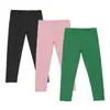 Pantalones de Seguridad para Niñas Delgados de Verano Anti-Mosquitos Niña Pequeña Color Caramelo Múltiples Piezas Leggings Seda de Leche Pantalones de Exportación