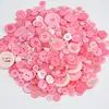 ¡En stock! Botones Redondos Mixtos de Resina de Colores al por Mayor Botones Hechos a Mano para DIY Paquete de Materiales de Flores
