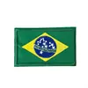 Bordado de bandeira mundial Velcro Patch de bandeira do México Etiquetagem 5 * 8cm Adesivo Termofusível Adesivos de tecido bandeira dos EUA