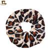Comercio electrónico transfronterizo suministro de alta calidad de scrunchie de terciopelo de leopardo cinta para el pelo de terciopelo diadema