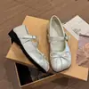 Zapatos de Salón Individuales para Mujer de 4 cm Primavera/Verano, Zapatos de Ballet Mary Jane de Cuero Plateados, Nuevo Modelo 2026 con Aumento Interno de Altura