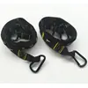 Conjunto de Argolas de Fitness de Madeira de Bétula Desmontável com Escala Ajustável, Treinador Suspenso, Equipamento de Barra Fixa Interna