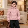 Ropa para niños, chaqueta de plumas para niños, nuevo estilo de invierno 2026, abrigo cálido para niños, ropa de invierno elegante para bebés niños