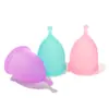 Copa menstrual de silicona compañero menstrual artefacto Tía Grande transfronteriza caliente XS Fábrica Directa de Copas Mensuales Natación