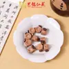 Madeira de Pessegueiro Antiga Acessórios DIY Pingente de Joia Chaveiro Grão de Café Brinquedo Pulseira Panda Coelho Ovelha Porco Cachorro Coração