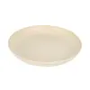 Plato de Cena de Paja de Trigo Hogareño Simple Plato para Cargar Verduras Plato Anticaídas Plato de Plástico para Bocadillos Bocadillos Venta al por Mayor Transfronterizo