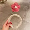 Diadema de estrella Dailu para lavarse la cara, linda diadema con orejas de conejo para niña, accesorios para el cabello de felpa dulce, horquilla al por mayor