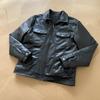 Auticup Chaqueta de Cuero PU Melard para Motocicleta Otoño e Invierno con Forro de Algodón Abrigo de Algodón Cleanfit Estilo Motociclista Juvenil
