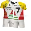 Jersey de Edición Conmemorativa Retro de Club Uniforme de Equipo Deportivo Edición Especial para Niños Ronaldo Carrera Futbolística Traje de Uniforme de Fútbol