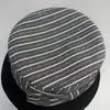 Venta Directa de Fábrica sombrero para mujer 21 nuevo estilo primavera y verano lindo lazo a rayas sombrero para el sol 21SS-T014