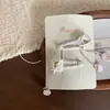 Presilha de Cabelo Laço com Contas de Estrela para Crianças, Elástico de Cabelo, Grampo de Cabelo, Presilha Lateral, Elástico