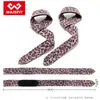 Correa de soporte de cuero con estampado de leopardo para levantamiento de pesas de fitness de una sola correa, muñequera, correa de asistencia antideslizante para entrenamiento de fuerza