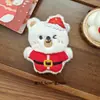 Colgante de Muñeco de Peluche de Dibujos Animados Original de Navidad Lindo Alce Anciano Estrella Muñeco de Atmósfera Festiva Colgante de Bolsa