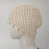 Tocador Coreano Calado Tejido a Mano para Mujer, Sombrero de Verano Transpirable para Mujer, Artístico y Versátil, Hace que la Cara Parezca Más Pequeña