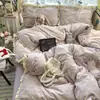 Juego de Cuatro Piezas Grado Madre y Bebé Clase A Algodón Puro Todo Algodón 2026 Nuevo Juego de Sábana Funda Nórdica Funda para Almohada Juego de Tres Piezas para Dormitorio 4