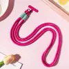 Cordón para Teléfono Color Sólido Cuerda Larga Antiperdida Bandolera Lateral Cordón para Teléfono Cuerda Colgante Antiperdida Colgante Resistente Personalizado Correa para el Hombro Cuerda de Colores