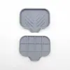 Posavasos Grande Antideslizante para Cocina y Baño, Alfombrilla Drenante de Jabón, Alfombrilla de Silicona para Fregadero, Jabonera, Alfombrilla Drenante