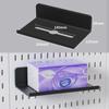 Tablero Perforado para eSports Estante de Almacenamiento Personalizado para Pared sin Agujeros Escritorio de Estudio para Computadora Tablero Colgante Caja de Exhibición Hecha a Mano