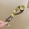 Pinza para el pelo recogido estilo coreano 2026, de alta gama, añade volumen, pinza de garra exquisita, pinza recta dulce retro, accesorio para el pelo de pinza retorcida