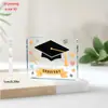 Displays de Acrílico Transfronteiriços para Temporada de Formatura e Dia do Professor, Presentes para Professores e Colegas de Classe, Suportes de Exibição para Artesanato