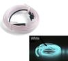 Tira LED Interior de Coche Luz Decorativa de Ambiente Tira Guía Cable Luminoso El 12V Tira de Luz Fría Luz Nocturna Ultra Delgada Flexible