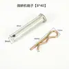 Motor de gasolina microcultivador motor diésel piezas eje de pasador de rueda eje de rueda eje de cuchilla pasador R pasador B 8x50 8x45 pasador