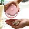 Bolsa de filtro flotante para lavadora, filtro de detergente para quitar el vello, bola de lavado, bola protectora, bola de lavado con aroma a flor de ciruelo