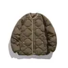 Marca de moda americana North Boundary para hombre 2025 Invierno Nuevo Estilo Patrón de Calabaza Chaqueta de Plumas 90 Abrigo Cálido Holgado para Hombre
