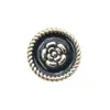 Botones Pequeño Camelia Tejido Top Camisa Suéter Botón Pequeño Estilo Chanel Accesorios de Ropa Botón de Abrigo