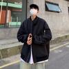 Ropa de trabajo para exteriores, abrigo cálido acolchado de algodón para hombres y mujeres, otoño e invierno, chaqueta con capucha de alta calle americana, diseño de nicho, chaqueta para pareja