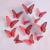 Adhesivos de Pared de Mariposas Huecas Adhesivos de Pared de Mariposas Tridimensionales Decoración de Fondo Adhesivos de Mariposas Coloridas Decoración de Pared Adhesivos de Pared de Fondo