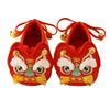 Nuevos Zapatos Bordados con Cabeza de Tigre de Suela Suave para Niños y Niñas, Zapatos de Tela Preescolar para Bebés y Niños Pequeños, Zapatos con Cabeza de Tigre para Luna Llena y 100 Días
