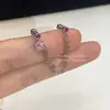 ¡Orejas Doblemente Perforadas! Hermosos Pendientes Súper Brillantes Cruz Mariposa Acero de Titanio Pendientes para Hélice de Oreja