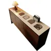 Mantel de Mesa Estilo Vintage para Aparador de Comedor, Impermeable y a Prueba de Aceite, Alfombrilla sin Lavado para Zapatero de Entrada, Alfombrilla a Prueba de Polvo para Aparador de Cinco Cajones y Vinoteca del Hogar