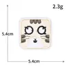 Rasgue e Cole, Patches de Bordado Autoadesivos Sem Costura com Animais de Desenho Animado para Bordado Computadorizado, Patches DIY para Roupas