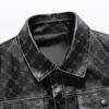 Chaqueta de Motocicleta de Estilo Americano de Moda para Hombre, Otoño Nuevo Transfronterizo, Chaqueta de Cuero Sencilla y Versátil con Cuello Alto, Abrigo de Cuero Holgado y Moderno
