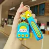 Figuritas de llavero de goma blanda de anime de dibujos animados, colgantes para mochila, accesorios para bolsos, pequeños adornos, al por mayor en stock para tiendas