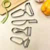 Pelador Multifuncional de Acero Inoxidable Rallador Doméstico de Cocina para Frutas y Verduras Pelador de Manzanas Herramienta Peladora de Verduras