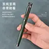 Caneta de Metal Yongsheng 9315 para Homens, Escritório, Negócios, Arte, Ponta Cônica, Caligrafia, Caneta Dura, Caneta com Cartucho de Tinta Substituível