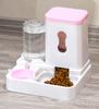 Comedero Automático Transfronterizo Dispositivo para Beber Agua para Gatos Tazón para Gatos Dispositivo para Beber Agua para Perros Dispositivo Integrado de Agua y Comida para Mascotas