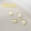 Pedras Strass Octogonais Flat-Back K9 para Nail Art, Pedras Strass Coloridas Retangulares Brilhantes da Moda, Decorações de Unha de Alta Qualidade, Resistentes ao Desgaste e ao Desbotamento